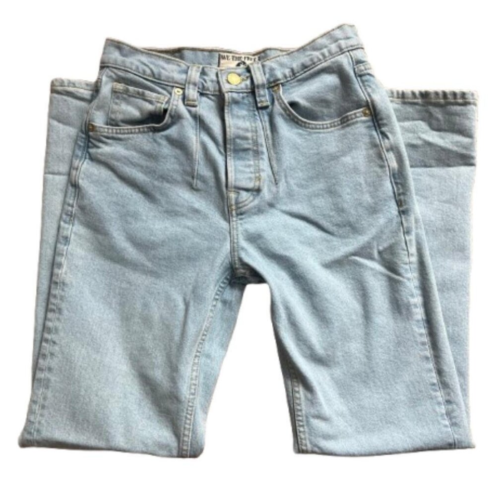 Free People We the Free High-Rise Straight/Skinny Jeans